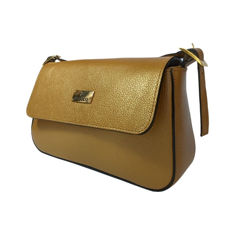Bolsa Marrom Tiracolo em Couro Legítimo