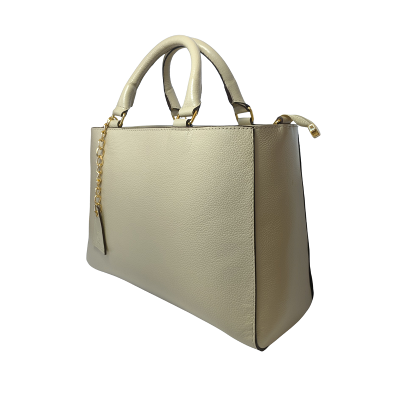 Bolsa Tote Off White em Couro Legítimo