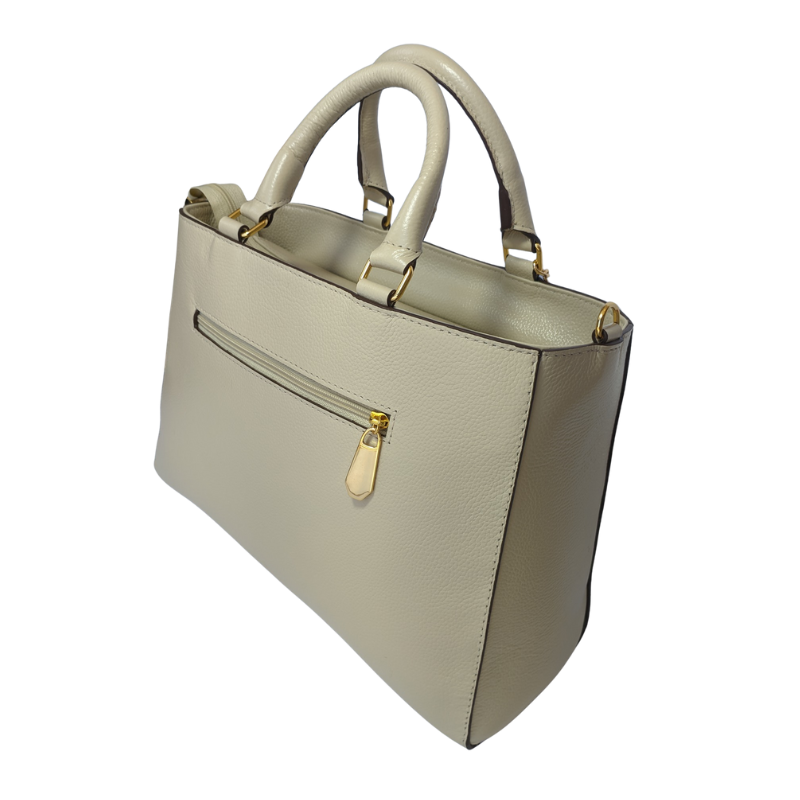 Bolsa Tote Off White em Couro Legítimo