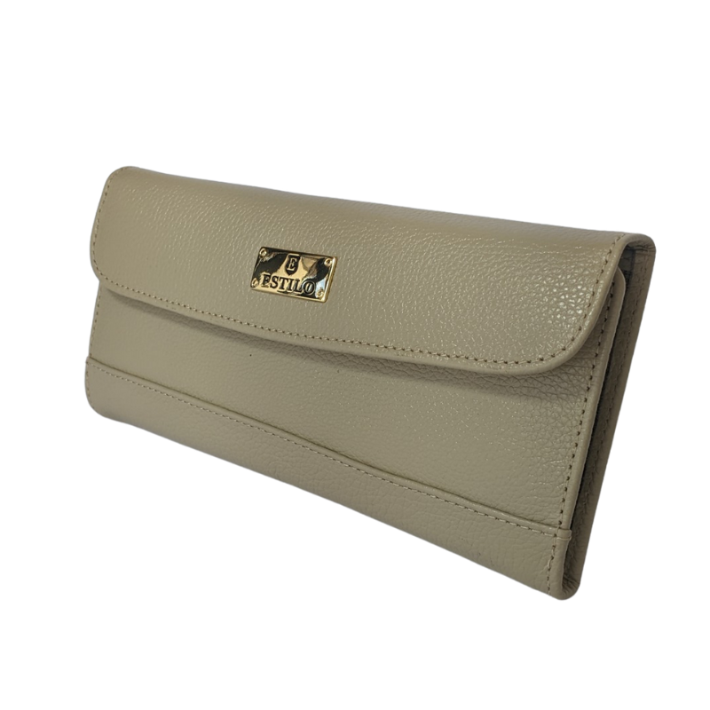 Bolsa de Mão Off White em Couro Legítimo