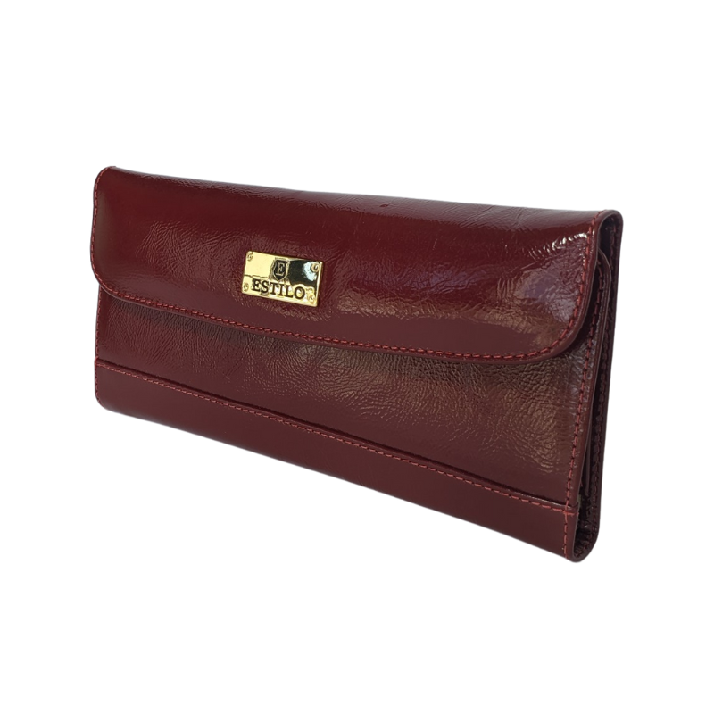 Bolsa de Mão Vemelho em Couro Legítimo