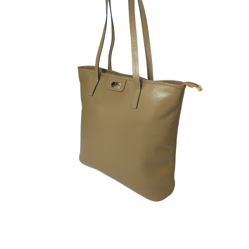 Bolsa Tiracolo Nude Em Couro Legítimo