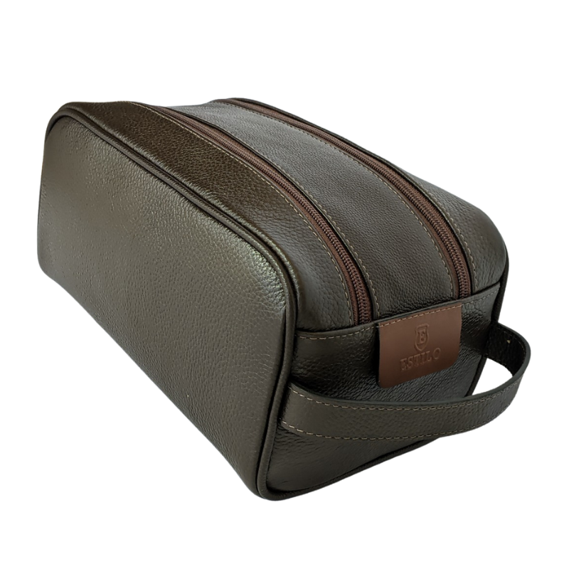 Necessaire Marrom Masculina Bolsa Organizadora Viagem
