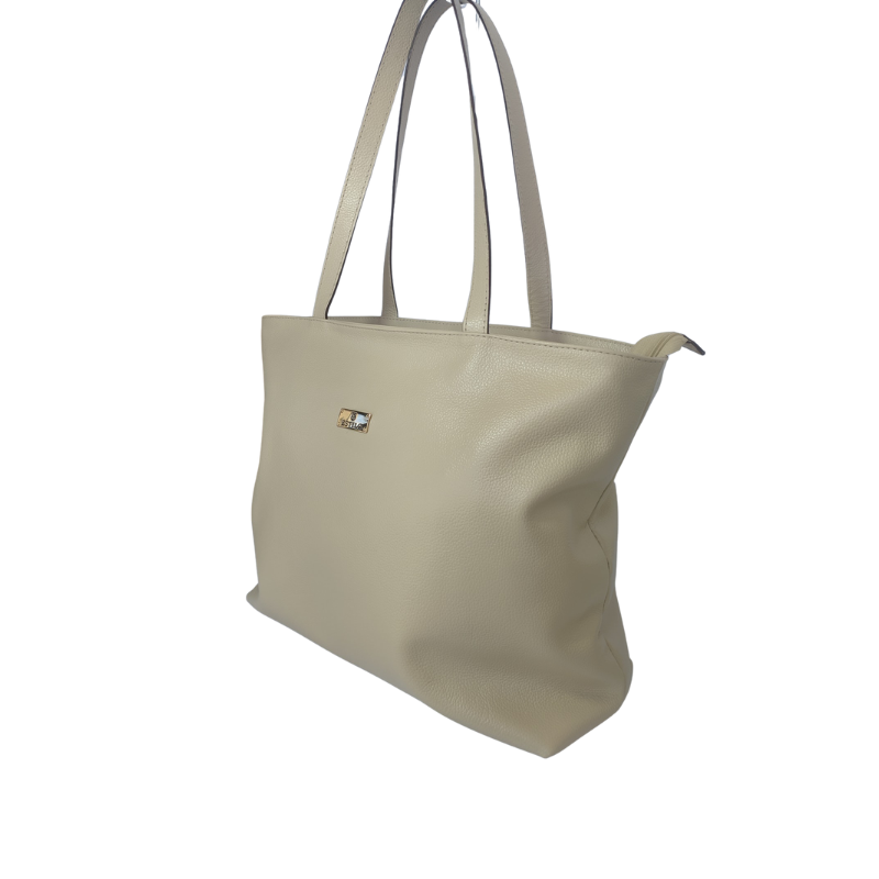 Bolsa Shopping Off White em Couro Legítimo