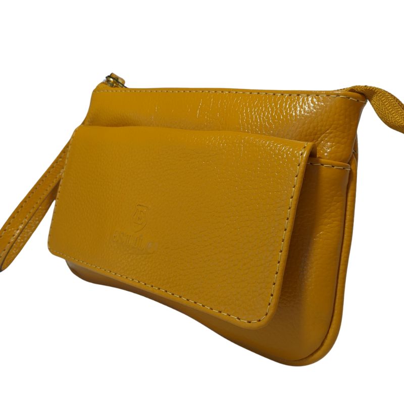 Bolsa de Mão Amarelo mostarda