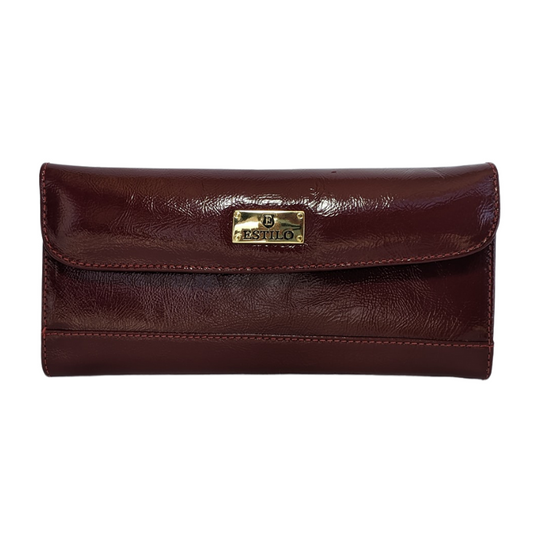 Bolsa de Mão Vemelho em Couro Legítimo