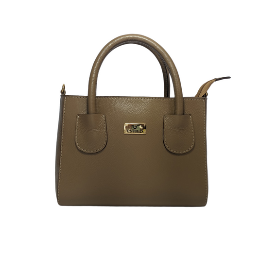 Bolsa Tote Marrom em Couro Legítimo