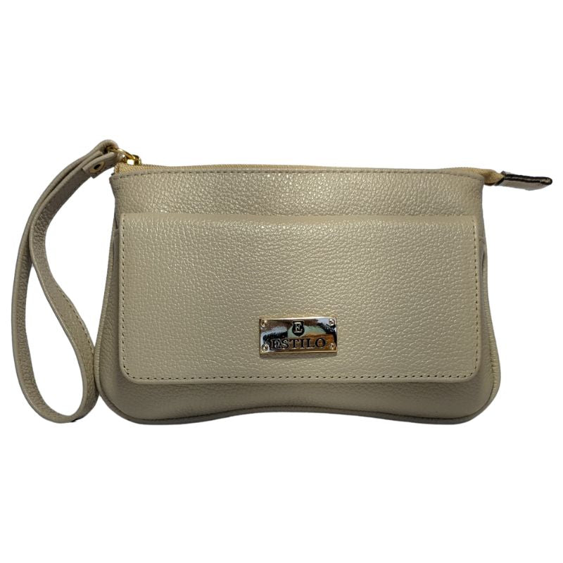 Bolsa de mão Off White em Couro Legítimo
